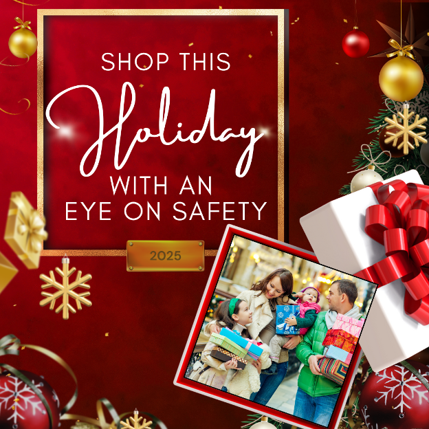 Blog title and holiday image filled with gifts, snowflakes, and ornaments.